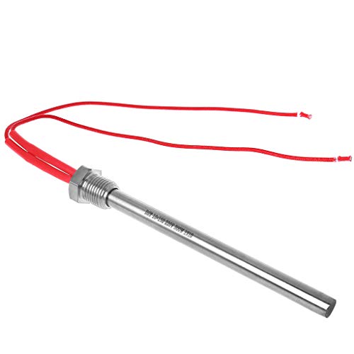 Tubo de calefacción de pellets de madera de 350 W/300 W, 220 V, de alto aislamiento, para estufas de parrilla, repuesto para coctelera de café Pa