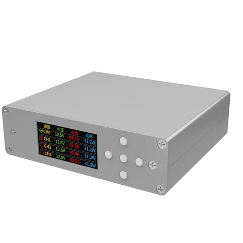 Testeur de puissance USB avec hub 8 ports et écran LCD pour tension
