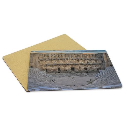Sets de table en liège Aspendos lot de 4 grands napperons souples pour table à manger