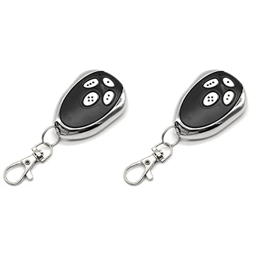 CRAKES 2X Compatible Alutech AT-4 AR-1-500 AN-Motors ASG1000 Télécommande 433,92