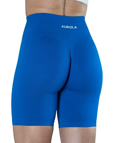 Aurora Workout Biker Shorts für Damen Nahtlose Scrunch High Waist Gym Yoga Active 7.5" Bike Shorts Cover