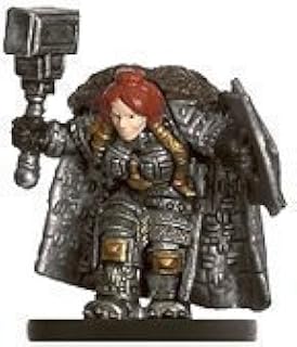 D & D Minis: Dwarf Shieldmaiden # 33 - Dungeons of Dread