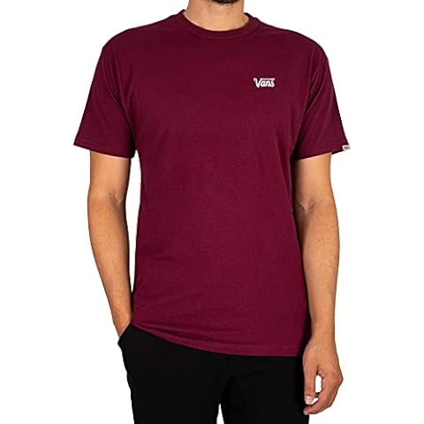 Camiseta Vans Mini Script Granate para Hombre Cover