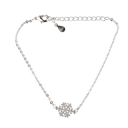 BESPORTBLE 1Pc Bracelet Décor Main Décor Flocon de Neige Bracelet Cadeau de Noël Bracelet Extensible Cover