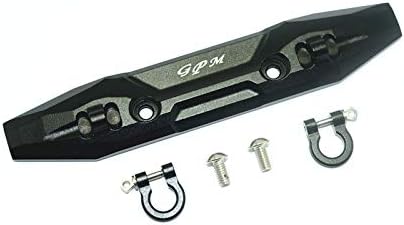 5PC Set Upgrades Aluminum Front Bumper with D-Rings TRAXXAS 1/10 E-REVO 2.0 VXL 86086-4 rc Cars by GPM
