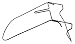 Husqvarna Part Number 585054702 Grassbag Frame