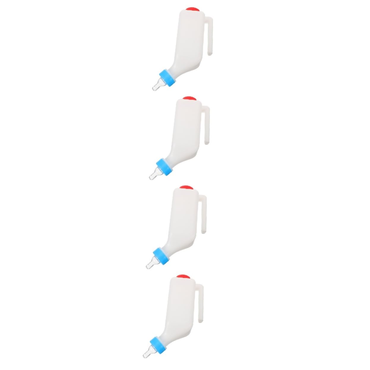 SUPVOX 4piezas Botella De Alimentación Para Terneros y Corderos Biberón Reutilizable Diseño Horizontal Para y Cuidado De Ganado