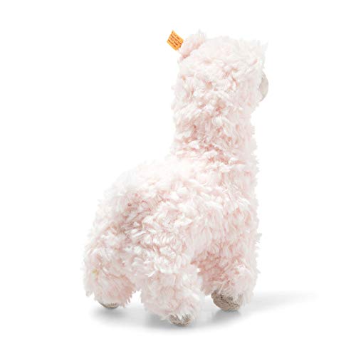 Steiff 069437 - Original Plüschtier Lama Soft Cuddly Friends Luciana, Kuscheltier ca. 19 cm, Markenplüsch Knopf im Ohr… – Bild 5
