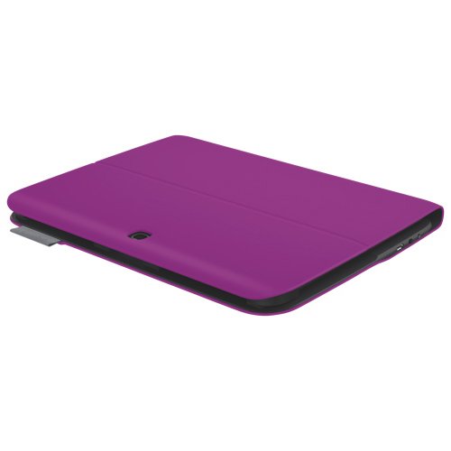 Logitech Ultrathin Keyboard Folio For Samsung Galaxy Tab 4-10.1 Inches - Not For Tab A, Not For Tab 2, Will Only Fit Galaxy Tab 4-10.1 Inch Version ( -Purple) #TOP2