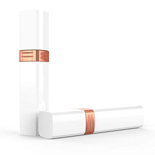 Facial Hair Remover for Women Upgraded Painless Trimmer Shaver with LED Light, IPX7 Waterproof Electric Shaver for Peach Fuzz Cheek Lip Chin Neck Moustache Armpit