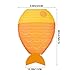 Uonlytech 3pcs Fish-shaped Paper Lanterns Festival Decor for Party Scene Layout Lightweight Easy to Install Use for Celebrations and Gatherings