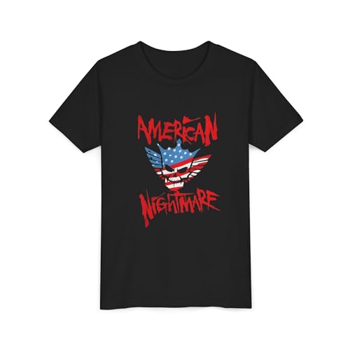 American Nightmare Cody Rhodes T-Shirt for Youth Kids Kids Wrestler Tee Gift for Wrestling Fans Sports Apparel Black