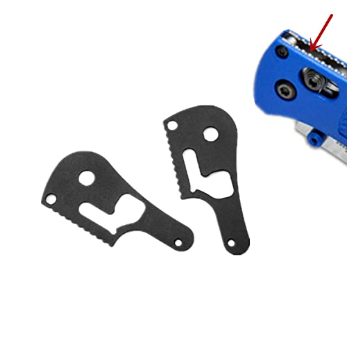 2 peças de aço inoxidável 420 acessórios de fechadura folha de bloqueio adequado para Benchmade Bugo