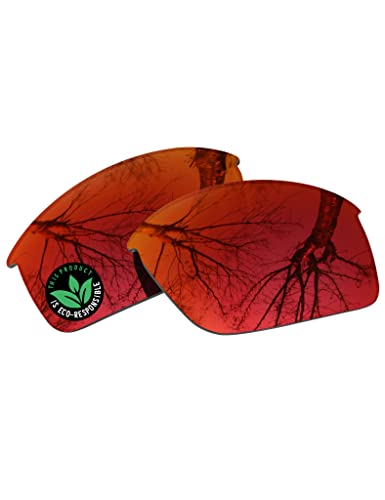 Image of Raydi Polycarbonate Replacement Lenses & Earsocks for Oakley Bottle Rocket OO9164 Sunglasses