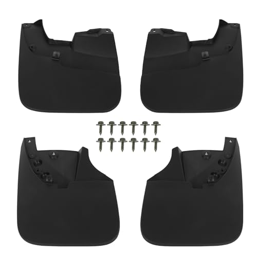 Image of ECCPP Mudguard Splash Guards Front & Rear Set fit for 2022-2024 for Toyota for Tundra 3.4L Mud Flaps Set of 4 Flexible and Bendable Mud Flaps Splash