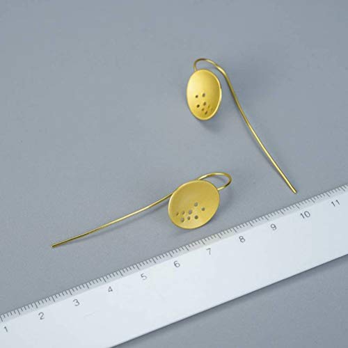 Pendientes de mujer YSJNGF tipo eardrop con acabados de alta joyería 6