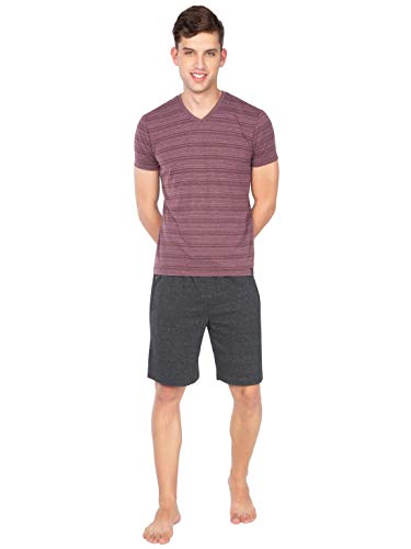 Image of Jockey AM14 Men Super Combed Cotton Rich Straight Fit Shorts with Zipper Pockets