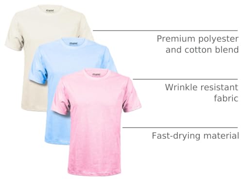Image of Kingsted T-Shirts for Men Pack - Royally Comfortable - Super Soft Premium Fabric - Well-Crafted Classic Tee