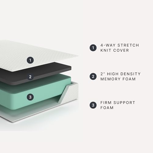 Signature Design by Ashley Chime Memory Foam 12" Queen Mattress with Thick Memory and Support Foam for Pressure Relief, Fiberglass Free, Mattress In A Box - Image 5