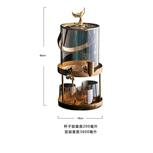 Set de Té con Vasos y Soporte Metálico miniatura 4