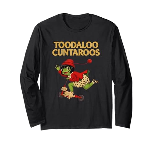 Toodaloo Cuntaroos Funny Sarcastic Retro Humor Frog Meme ����T�V���c