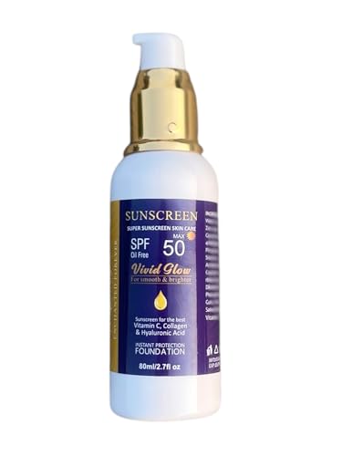 Super Sunscreen SPF50 with Vitamin C, Hyaluronic Acid and Collagen