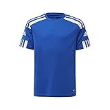 adidas Jungen Squad 21 Jsy Y T Shirt, Team Royal Blue/White, 13 Jahre EU