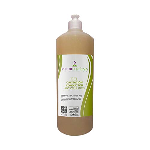 Gel Cavitación Conductor ANTICELULITICO 1000 ML(Ruscus Vessiculosus,Estract hereda Helix,Leaf Extract,Aesculus Hipocastanum,Coffea Arabiga) Cover