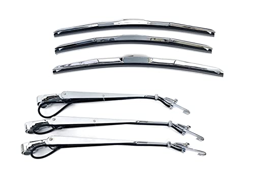 V*8様 KV系KS系サンバー用 メッキワイパーアーム左右セット V*8様 KV系KS系サンバー用 メッキワイパーアーム左右セット 2025年最新