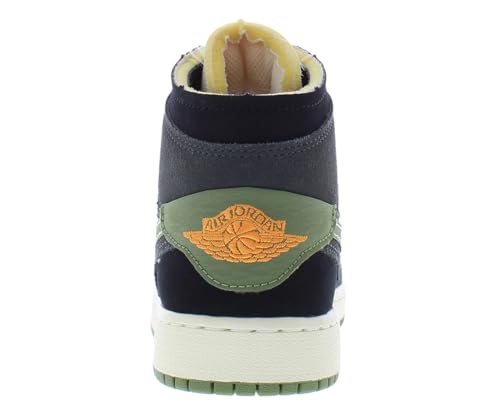 Image of Nike Youth Air Jordan 1 Mid Se GS Electro Orange