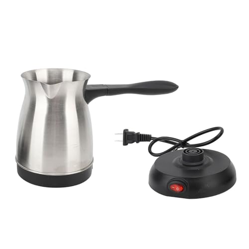 Cafetera Eléctrica Turca Acero Inoxidable 600ML miniatura 7