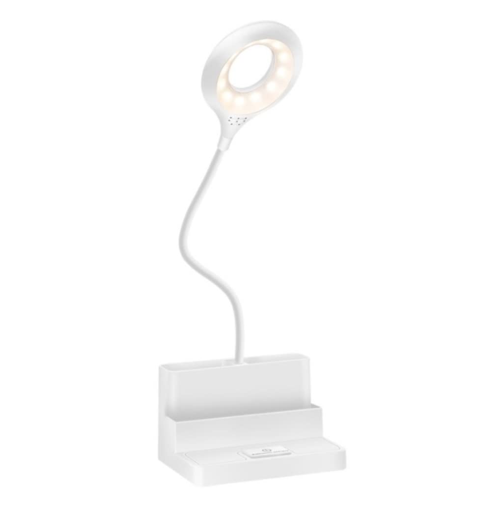 Lampara Escritorio Lámpara Escritorio Lámpara De Escritorio LED Luz De Escritorio Recargable Con Puerto De Carga USB Portalápices Para Lectura De Dormitorio Universitario Lámpara de Escritorio Lampara