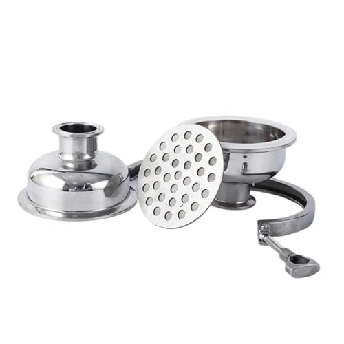 Vanne de filtration sanitaire en acier pour éliminer les impuretés de brassage