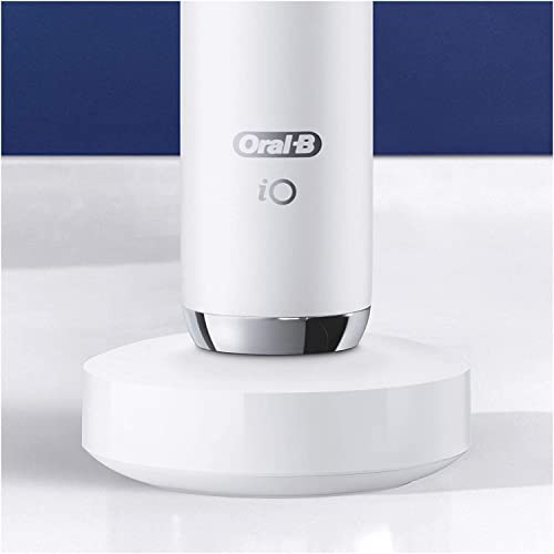 Oral-B iO9 Elektrische Zahnbürste mit wiederaufladbarem Griff, magnetische Technologie von Braun, 1 Ersatz, Farbdisplay, Ladegerät… – Ansicht 6