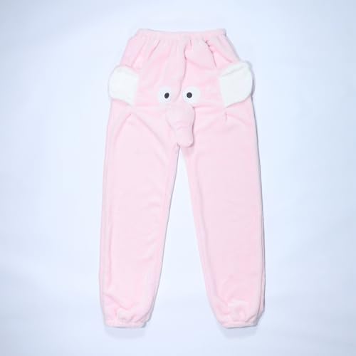 Elephant Pants for Kids Boys Girls Cute Thick Fleece Pants Unisex Elastic Waist Casual Pants with Funny Cartoon Ears2