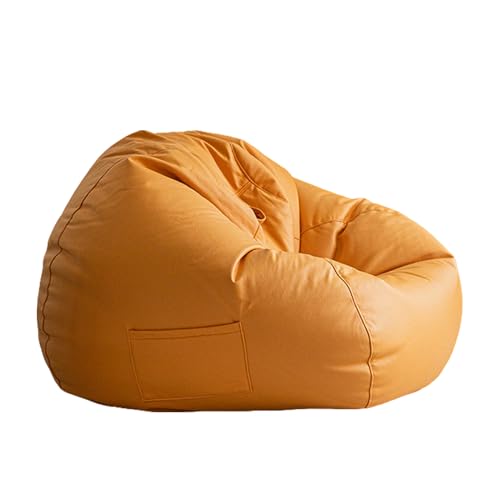 Puf de espuma viscoelástica con bolsillo, funda extraíble y lavable a máquina, ideal para leer y jugar