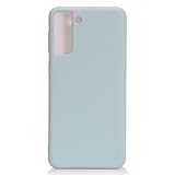 Eaglecell - for Samsung Galaxy S21 5G (6.2') SM-G991 - Slim Soft Nano Silicone Phone Case - NS1 Light Blue
