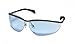 Crews KD113 Klondike Safety Glasses44; Matte Black Frame44; Light Blue Lens