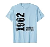 63 Years 63rd Birthday Old Man Woman 1962 T Shirt