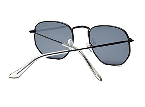 Chezi 3548 Angular Aviator Sunglasses Small Size3