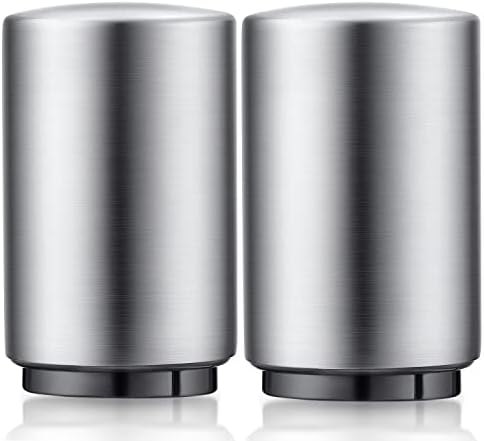 2pcs Swaytail Premium Beer Bottle Opener, Stainless Steel, Automatic Wine Bartender Tool, Press & Pop Lid Open, Potable, No Damage, Quick Open Cap for Kitchen Home Bar Restaurant Household Utensils