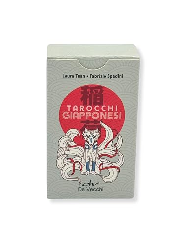 Tarocchi giapponesi. Formato mini (4,4 x 7,4 cm). Con 78 Carte