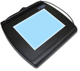 Topaz T-LBK766-BHSB-R Unterschriftenaufzeichnungspad mit Hintergrundbeleuchtung, LCD-Display, 4 x 5 cm