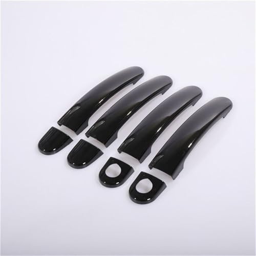 Cubre manijas negro brillante para Audi TT 8n MK1 que rejuvenecen el exterior