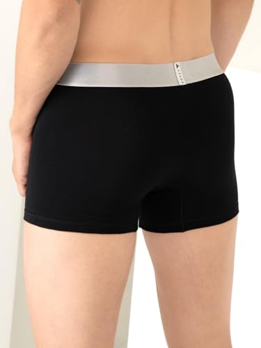 Image of KOFFY Men's Malleable Cotton Lycra Long Trunk with Minus Cutting Pouch I Wrinkle Free I Moisture Wicking Technology