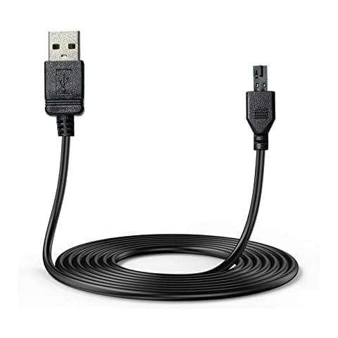 Lnauy Charger for PetSafe Receiver - 4 Ft USB Charging Cable Replacement Cord for Multiple Wireless and In-Ground Fences Power Supply Adapter Cover