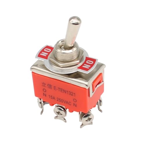 Interrupteur à bascule 15A E-TEN1321 pour réparer vos appareils et inverser les circuits