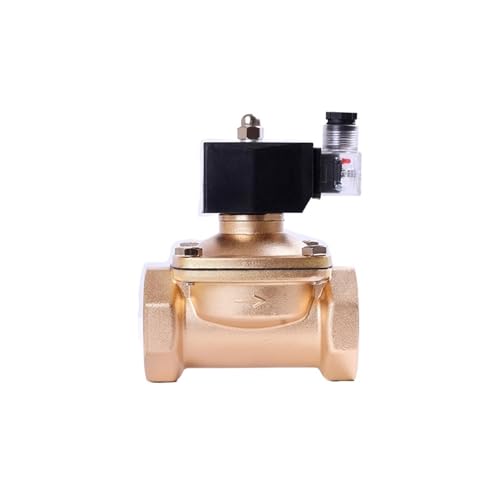 Électrovanne normalement fermée BSP 380VAC vanne d'arrêt eau et air comprimé