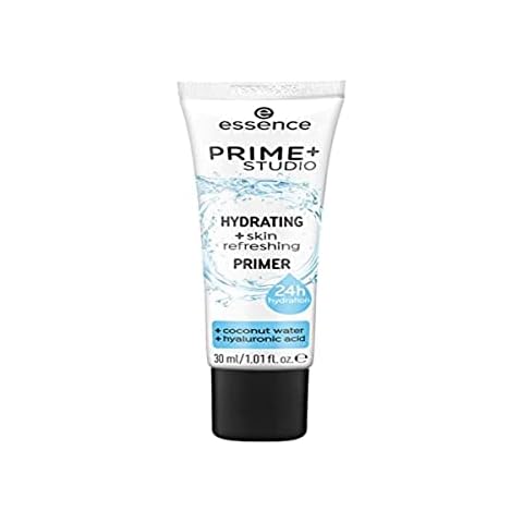 essence PRIME+ STUDIO HYDRATING +skin refreshing PRIMER Cover