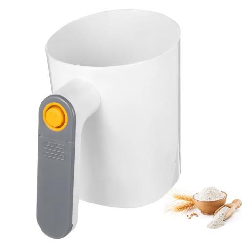 PLAFOPE 電動粉ふるい器 手持ち式 家用 ステンレス製 自動ふるい 粉糖 ココ